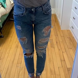 Ripped Zara Jeans